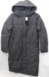 Куртки зимние женские CECECOLY (серый) оптом 07238549 9032-24