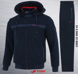 Спортивные костюмы мужские на меху БАТАЛ оптом 80971564 3092-119