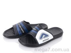 Шлепки, Obuvok оптом 3AP04M black-navy