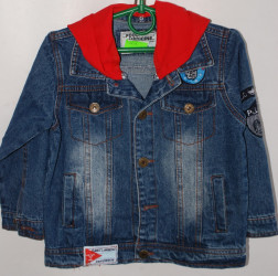 Куртки джинсовые детские оптом 01235478 04-28