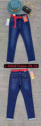 Джинсы женские LZYX JEANS ПОЛУБАТАЛ оптом 71286045 L-88087-4