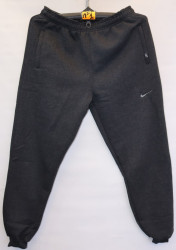 Спортивные штаны мужские на флисе (gray) оптом 48326751 04-26