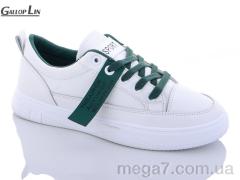 Кеды, Gallop Lin оптом F805 white-grey