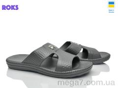 Шлепки, Roks оптом 137 т.сірий