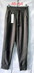 Спортивные штаны женские (серый) оптом 96751308 08-99