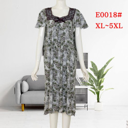 Ночные рубашки женские БАТАЛ оптом XUE LI XIANG 39580647 E0018-24