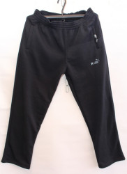 Спортивные штаны мужские БАТАЛ на флисе (dark blue) оптом 38529016 01-4