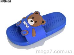 Шлепки, Super Gear оптом 02065-09 navy