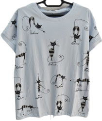 Футболки жіночі БАТАЛ оптом 