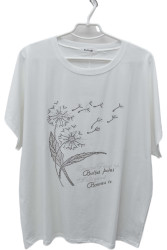 Футболки женские БАТАЛ оптом 61407529 1506-44