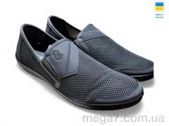 Слипоны, Rai shoes оптом M81 сірий