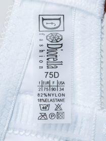 Бюстгальтер Diorella 66604D (  белый, D  6 шт. )