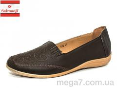 Туфли, Saimaoji оптом V318 коричневый