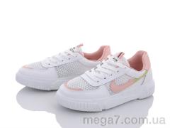 Кроссовки, Violeta оптом 143-15 white-pink