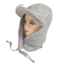 Шапки - вушанки жіночі оптом