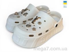 Кроксы, Rai shoes оптом 156-3 шампань