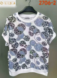 Футболки женские БАТАЛ оптом 35027694 2706-2-33