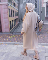 Сукні жіночі БАТАЛ на флісі оптом