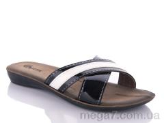 Шлепки, DeMur оптом W26-7144 black