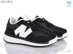 Кроссовки, Ailaifa оптом NR011 black