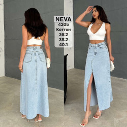 Юбки джинсовые женские NEVA оптом 09674183 4205-8