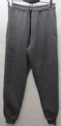 Спортивные штаны мужские на флисе (grey) оптом 15789423 06-108