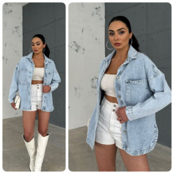 Куртки джинсові жіночі оптом LADY JEANS