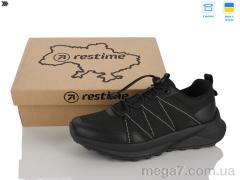 Кроссовки, Restime оптом AM026710 black