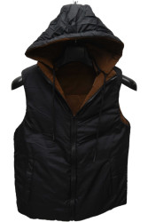 Жилетки двухсторонние подростковые оптом 87231946 3357-26