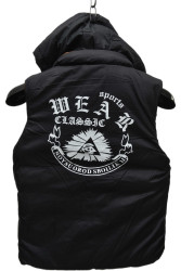 Жилетки двухсторонние подростковые оптом 87231946 3357-26