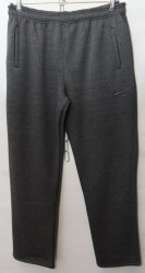 Спортивные штаны мужские на флисе (gray) оптом Турция 97465031 03-32