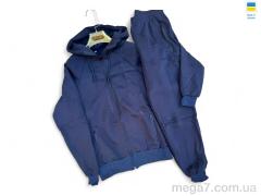 Спортивный костюм, Sport style оптом 01PU т.синій