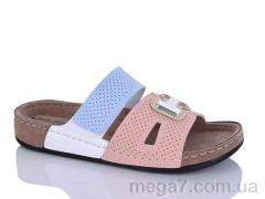 Шлепки, Sali-2 оптом 06-59 рожевий к.