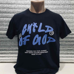 Футболки чоловічі (темно - сині) оптом