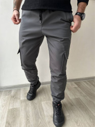Спортивные штаны мужские на флисе оптом 78069431 716-173