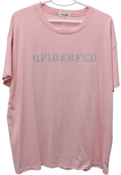 Футболки женские БАТАЛ оптом 53297604 505-105