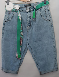 Шорты джинсовые женские DKNSEL БАТАЛ оптом 71320586 DK3186-18