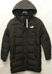 Куртки зимние мужские (хаки) оптом 16042938 D-38-19