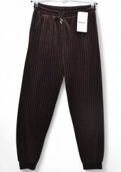 Спортивні штани жіночі на хутрі БАТАЛ оптом 