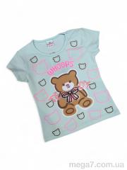 Футболка, Kids-modnik оптом --- 4089 м'ятний
