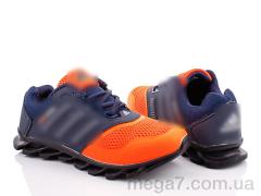 Кроссовки, Class Shoes оптом Class Shoes AR11 синьо-оранжевий
