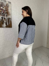 Блузки жіночі (чорний) оптом  