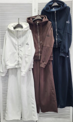 Спортивні костюми жіночі (шоколад) оптом 