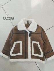 Дубленки детские зимние оптом 43592086 D228-101