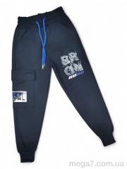 Спортивные брюки, Kids-modnik оптом 5084 т.синій BRON