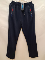 Спортивные штаны мужские БАТАЛ (темно-синий) оптом 93627185 6673-37