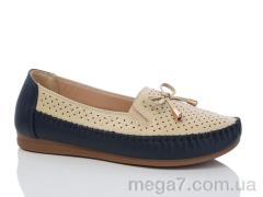 Туфли, Leguzaza оптом 915 beige-blue