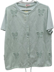 Футболки женские БАТАЛ оптом 51406239 8825-83