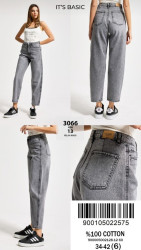 Джинсы МОМЫ женские оптом 36245087 3066-1