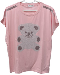 Футболки женские БАТАЛ оптом 57490132 1234-93